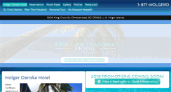 Desktop Screenshot of holgerhotel.com